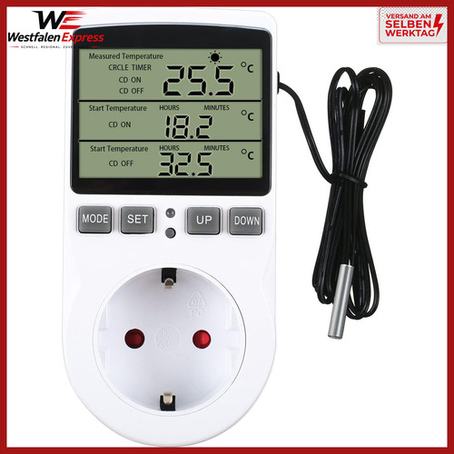 Temperaturregler steckdose - temperaturregler,