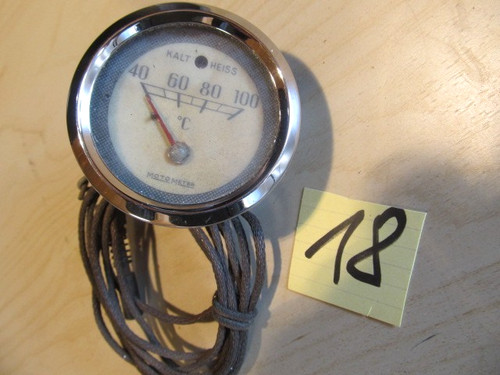 Temperaturanzeige moto meter - temperaturanzeige,