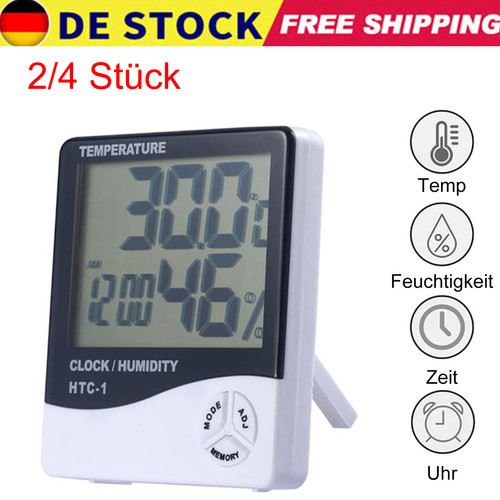 Wetterstation uhr wecker - uhr,