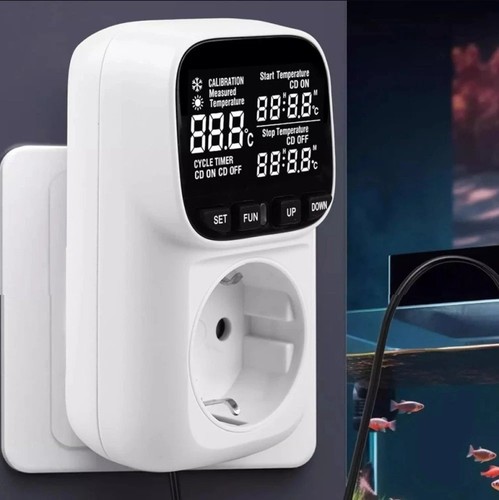Digital led temperaturregler - digital,