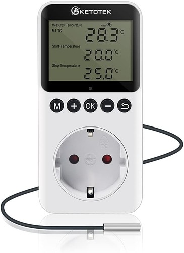 Ketotek digital thermostat - digital,