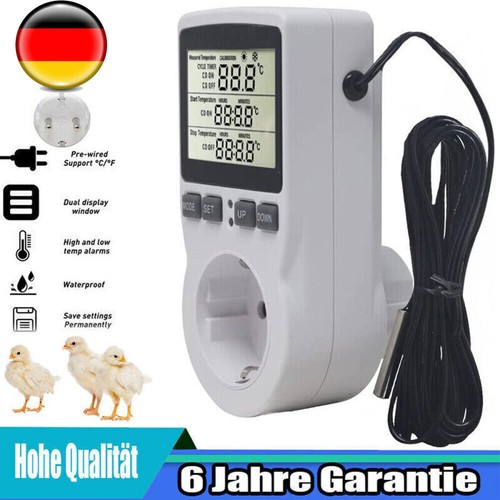 Temperaturregler steckdose - temperaturregler,
