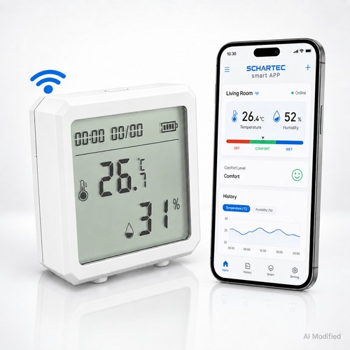 Schartec temperatursensor wifi - schartec,