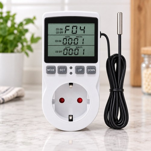 Digitales steckdosenthermostat - digitales,