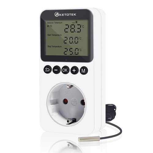 Thermostat steckdose digitaler - steckdose,
