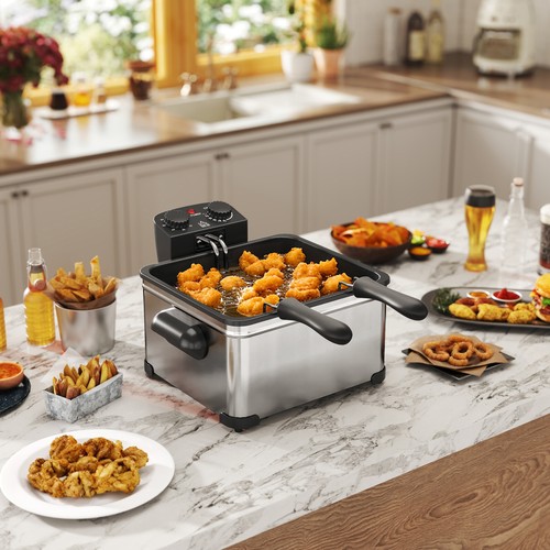 Homcom fritteuse mit - mit, 5l