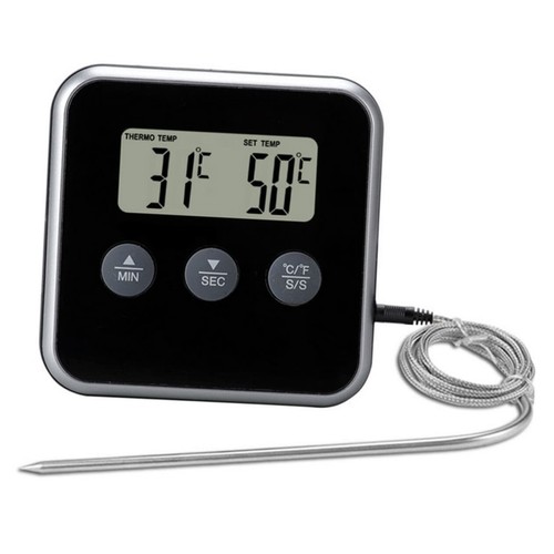 Grill thermometer timer - thermometer,